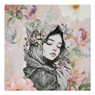 Power in Silence – Modern Inspirational Poster