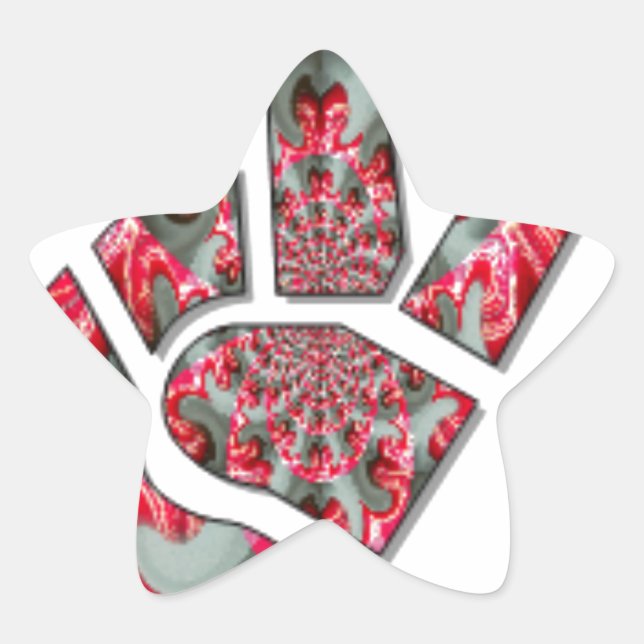  Power in the Palm: The Two-Finger Salute Star Sticker (Front)