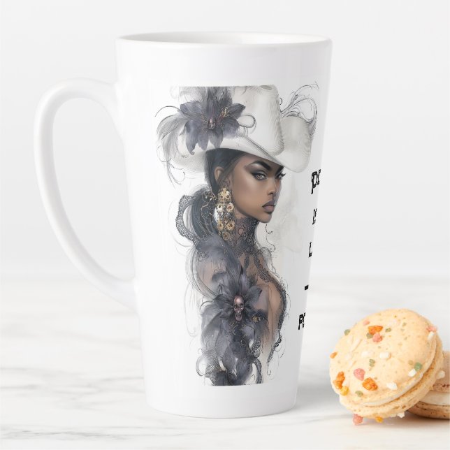 Power isn’t loud—it’s poised latte mug (In Situ)