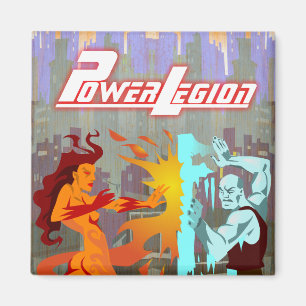 Power Legion magnet: Fire and Ice Magnet