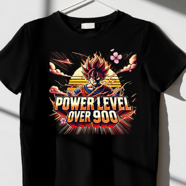Power Level Over 9000 T-Shirt (Creator Uploaded)