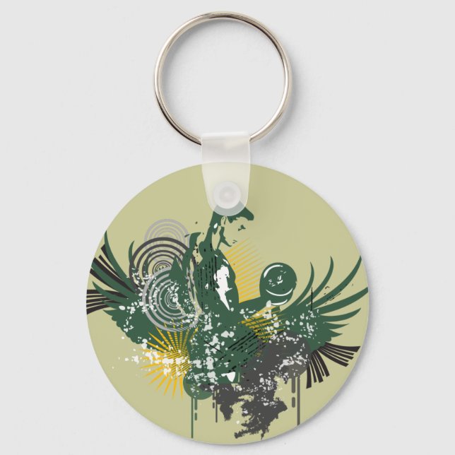 Power Lifter Keychain (Front)