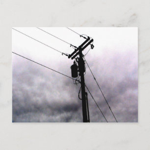 Power Lines Postcard