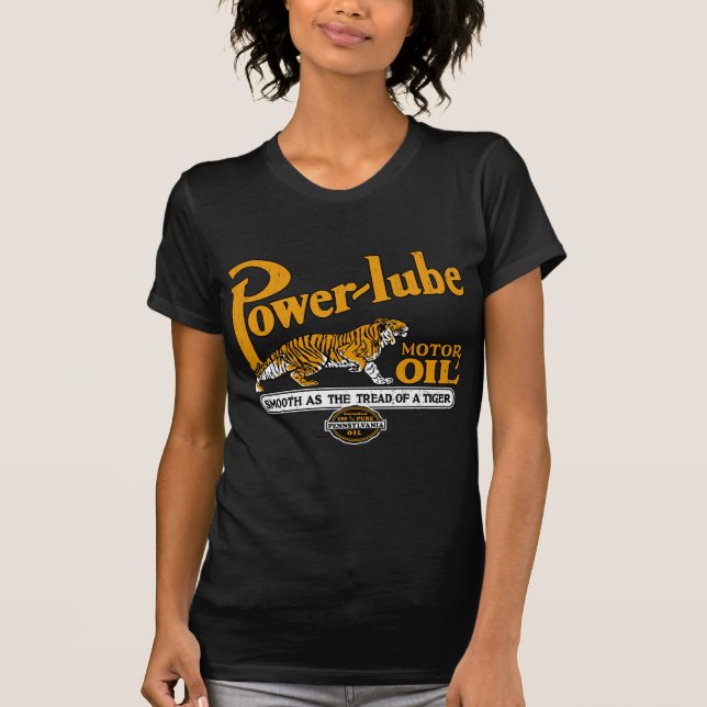 Power Lube Motor Oil T-Shirt (Front)