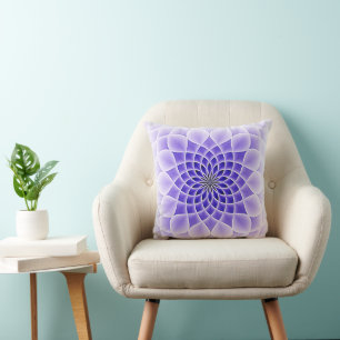 Power Mandala Seamless Pattern 16 Cushion