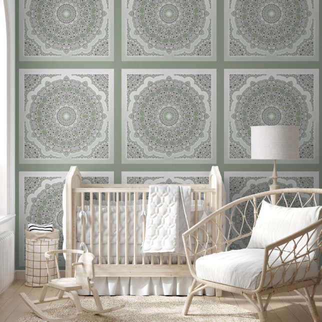 Power Mandala Seamless Pattern 8 Wallpaper (Kids)