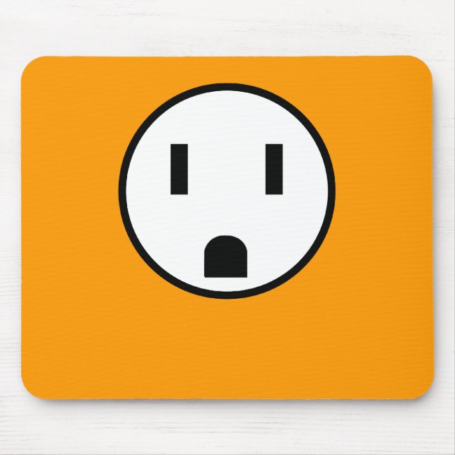 Power - Mouse Pad (Orange) (Front)