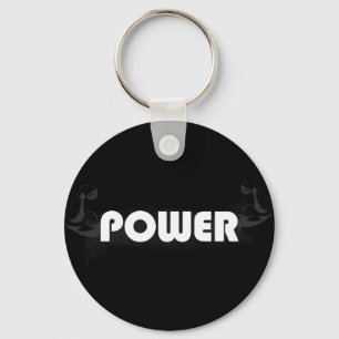Power muscles key ring