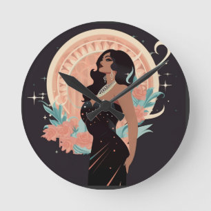 POWER OF BEAUTY #1 ROUND CLOCK