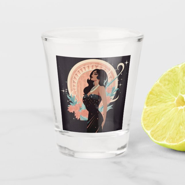 POWER OF BEAUTY #1 SHOT GLASS (Front)