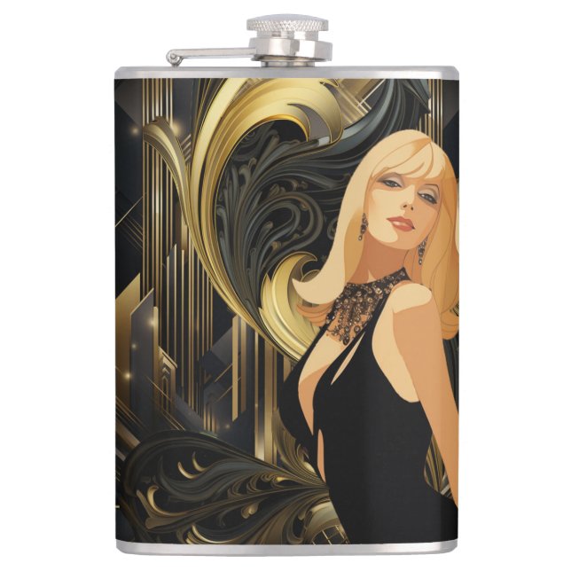 POWER OF BEAUTY #3 HIP FLASK (Front)