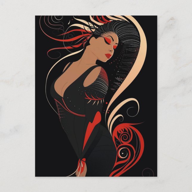 POWER OF BEAUTY #7 POSTCARD (Front)