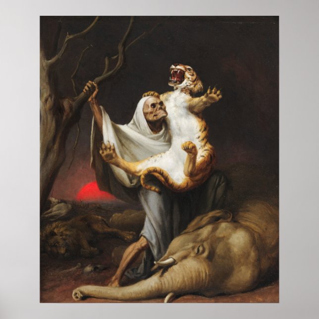 Power of Death by William Holbrook Beard Poster (Front)