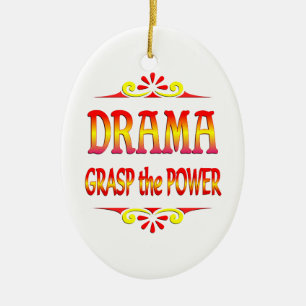 Power of Drama Ceramic Tree Decoration