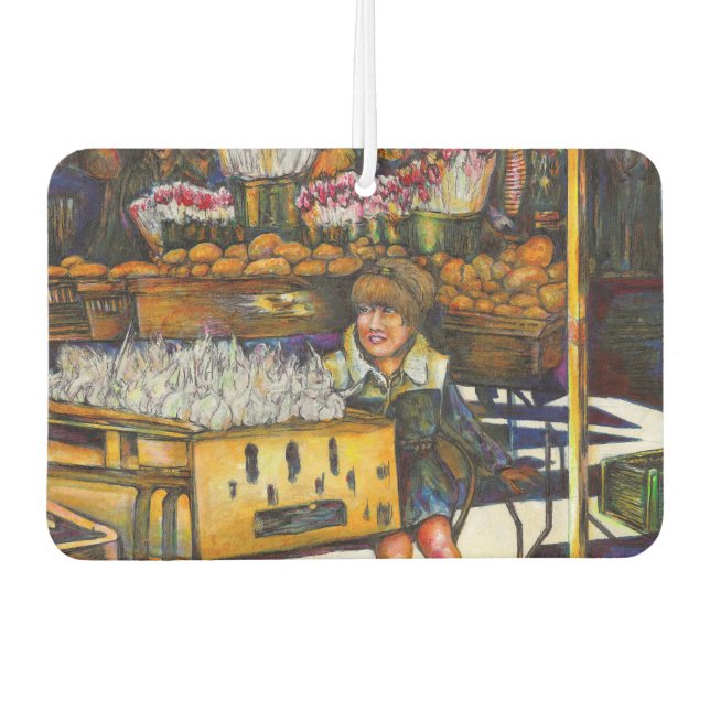 Power of Empathy Car Air Freshener (Front)