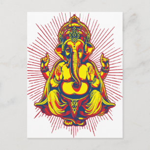 Power of Ganesh Postcard