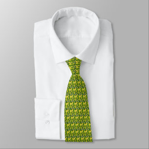 Power of green tie