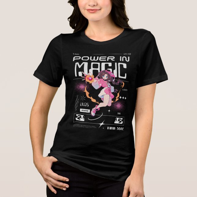 Power of Magic Tri-Blend Shirt (Front)