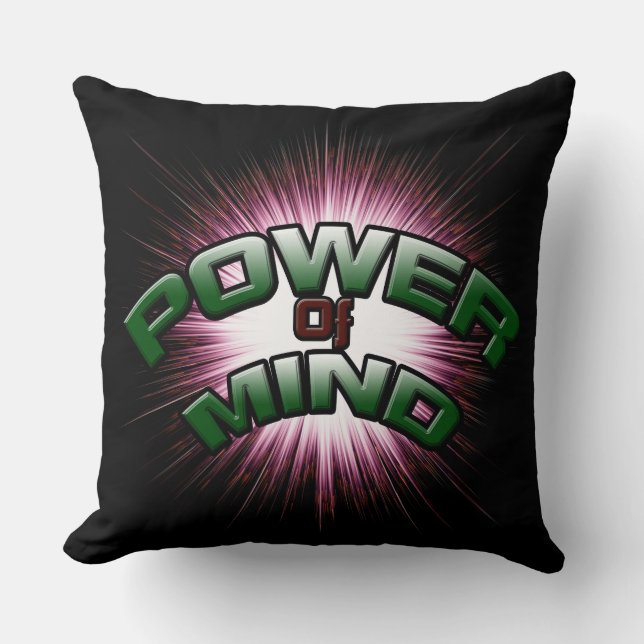 Power Of Mind Cushion (Front)