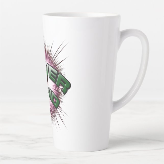 Power Of Mind Latte Mug (Right)