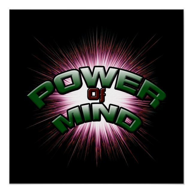 Power Of Mind Poster (Front)