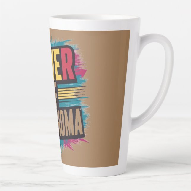 Power of Oklahoma Mug - State Pride Coffee Cup (Right)