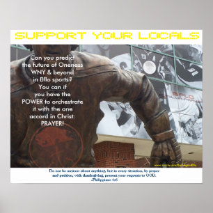Power of prayer from fans to players, POSTER