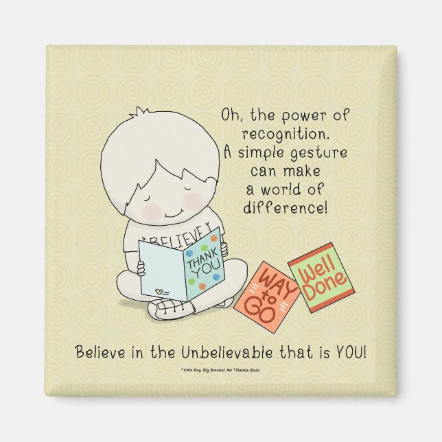 Power of Recognition Magnet (Front)