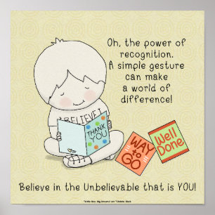 Power of Recognition Poster