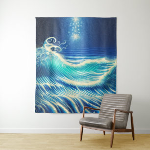 Power of the Blue Ocean Tapestry