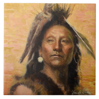 Power Of The Hawk Ceramic Tile