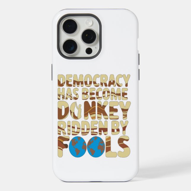 Power of the Ignorant  iPhone Case (Back)