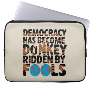 Power of the Ignorant Laptop Sleeve