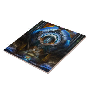 Power Of The Oracle Ceramic Tile