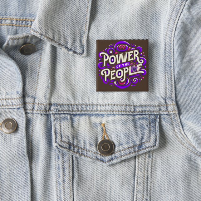 POWER OF THE PEOPLE BUTTON (In Situ)