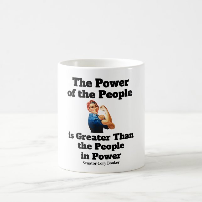 Power of the People Coffee Mug (Center)