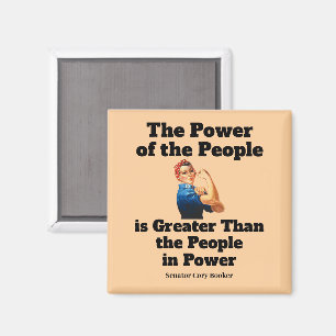 Power of the People Magnet