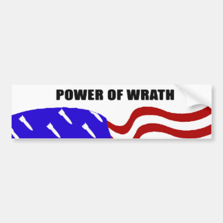 Power of Wrath Bumper Sticker