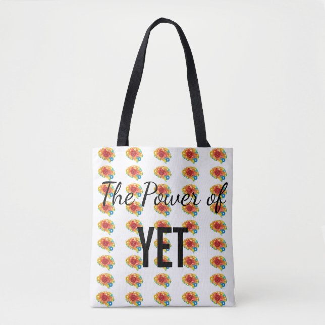 Power of Yet tote bag (Front)