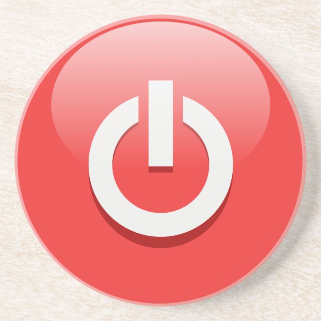Power Off Coaster (Front)