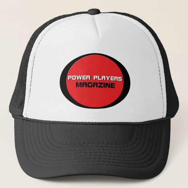 POWER PLAYERS MAGAZINE TRUCKERS HAT (Front)