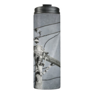 Power Pole Crossarm Thermal Tumbler