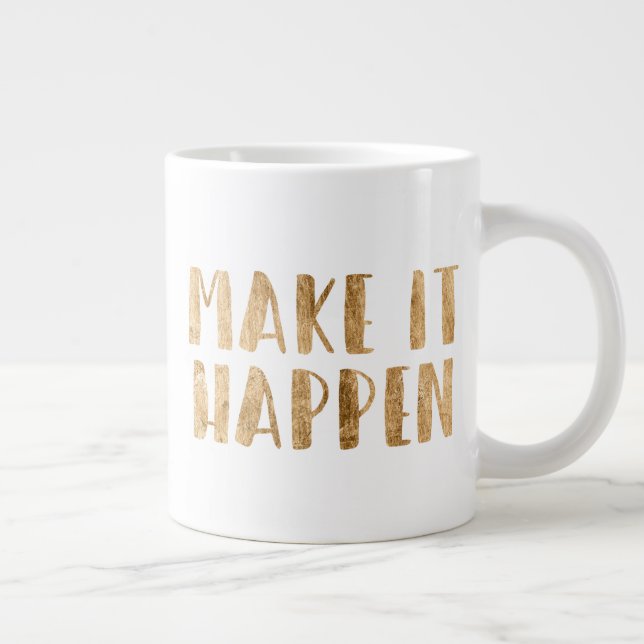 Power Quotes II Large Coffee Mug (Right)