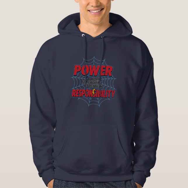 Power & Responsibility Hoodie (Front)