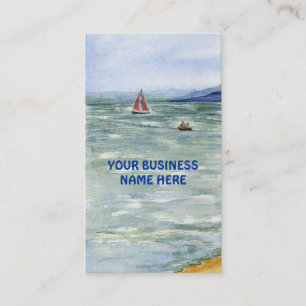 'Power & Sail' Business Card