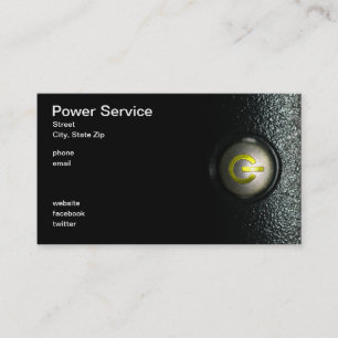 Power Service Business Card