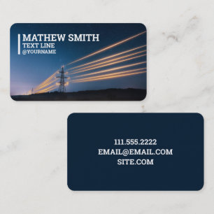 Power Service Electrical Business Card