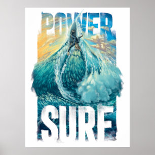 Power Surf Poster
