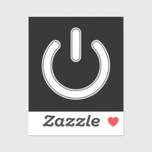 Power Symbol (Black and White)