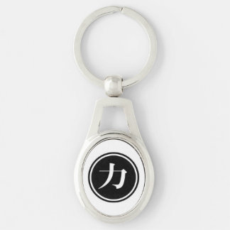 Power Symbol Key Ring